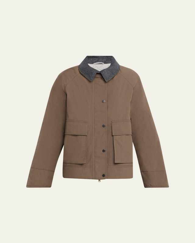 Techno Canvas Jacket
